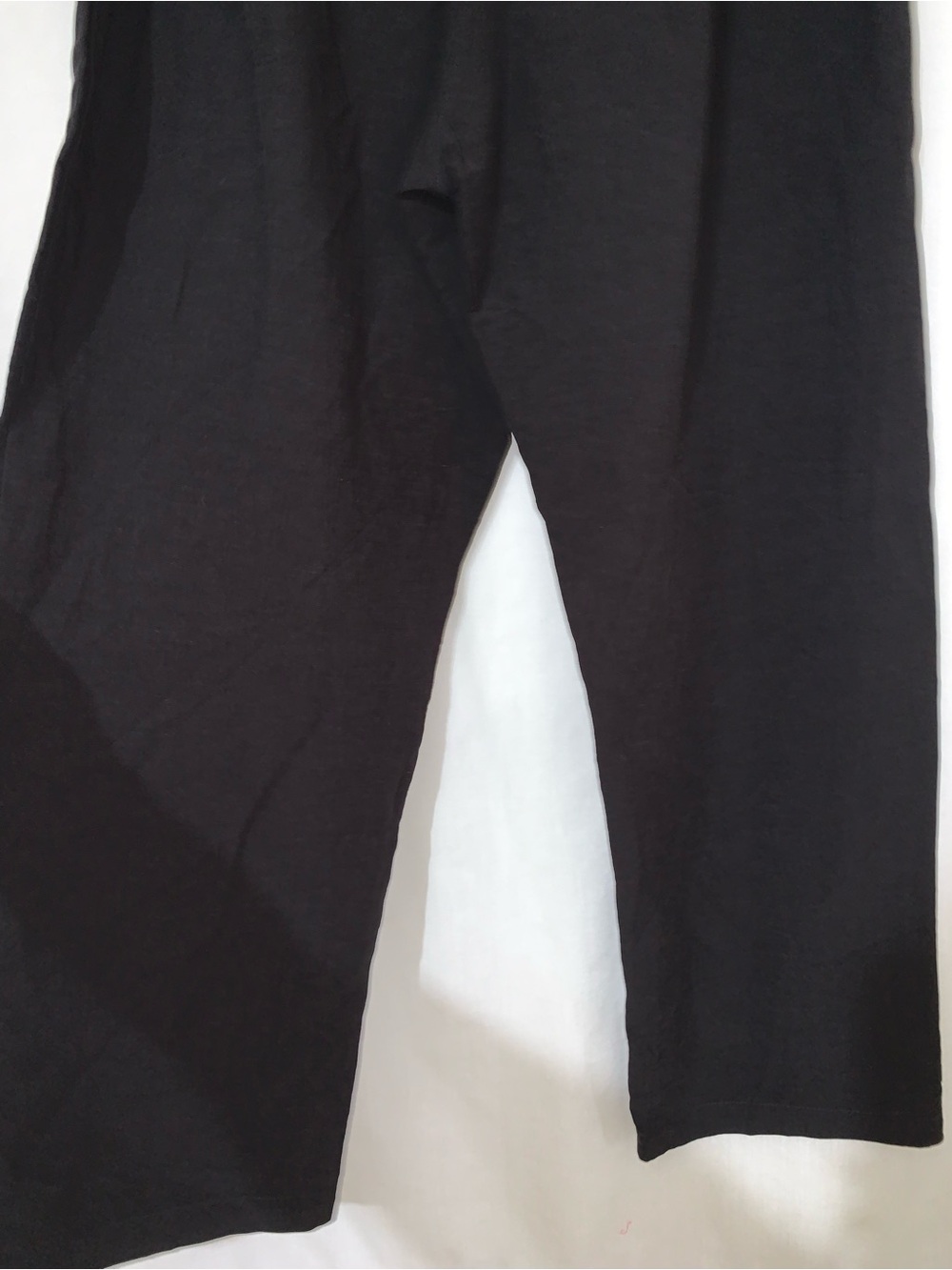 NWOT Emerson Fry Cropped Paris Paper Bag Linen Pants In Black Sizes M, XL - Picture 12 of 16